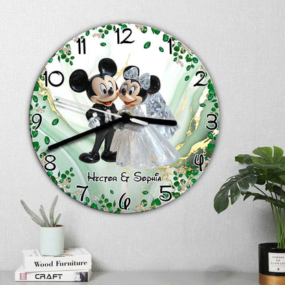 Magical Times - Personalized Mouse Wall Clock