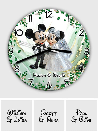 Magical Times - Personalized Mouse Wall Clock
