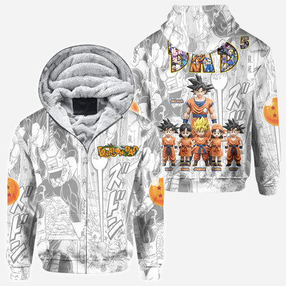 Ultimate Power Dad - Personalized Seven Balls All Over Shirt