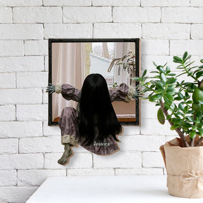 Creepy Halloween - Personalized Horror Character Wall Hanging Mirror