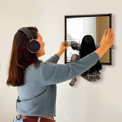 Creepy Halloween - Personalized Horror Character Wall Hanging Mirror