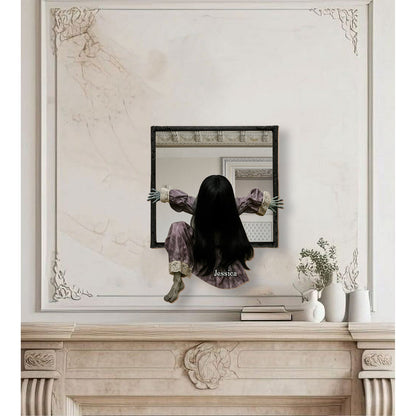 Creepy Halloween - Personalized Horror Character Wall Hanging Mirror