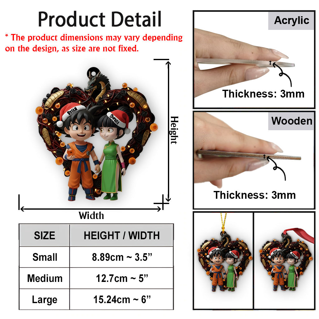 You & Me We Got This - Personalized Seven Balls Ornament