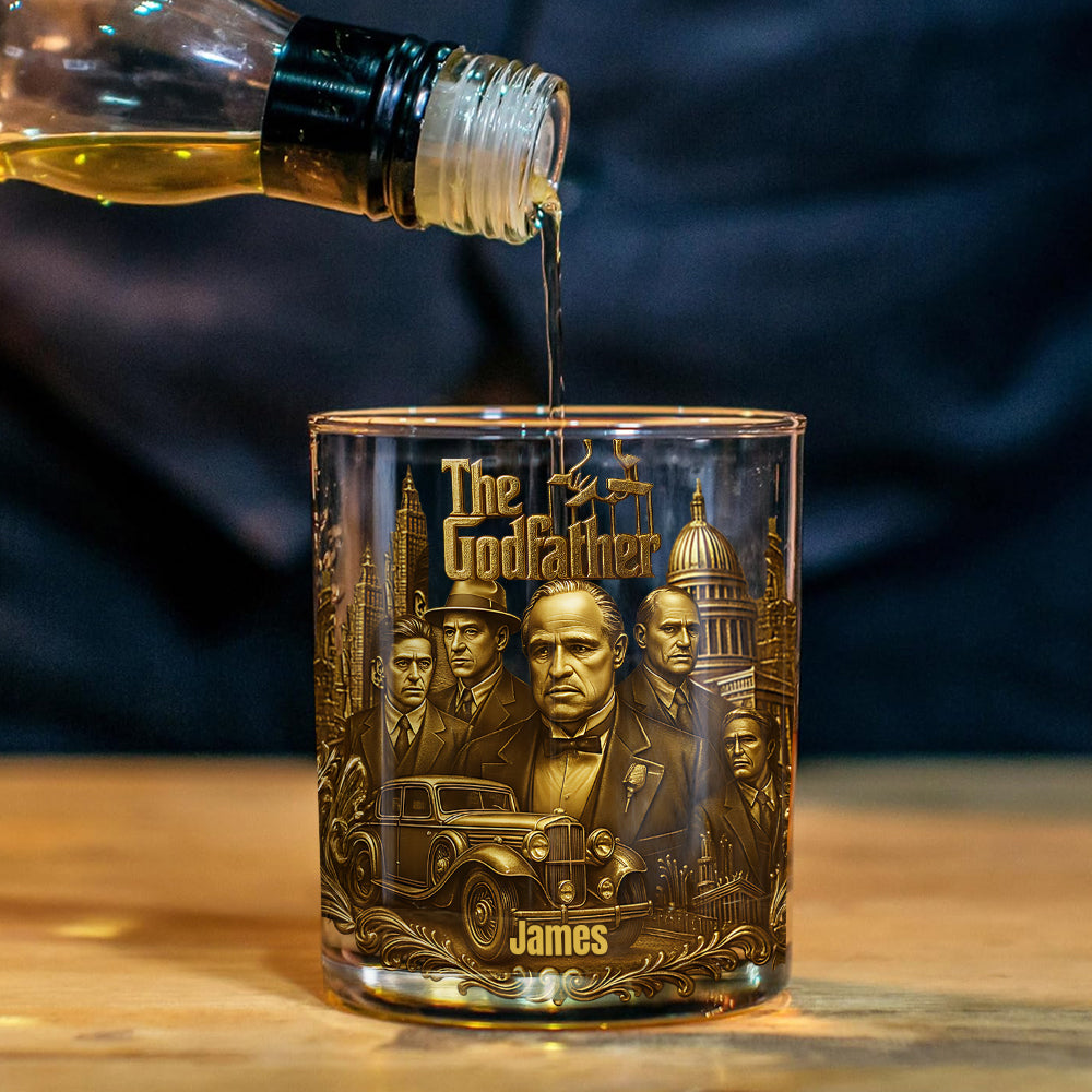 I Am The Boss - Personalized Luxury Whiskey Decanter Set