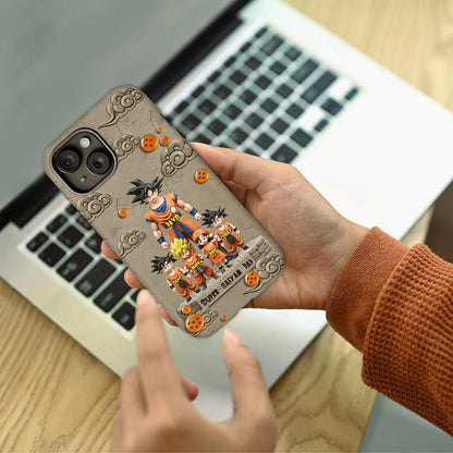Strong Papa - Personalized Seven Balls Full Print Phone Case