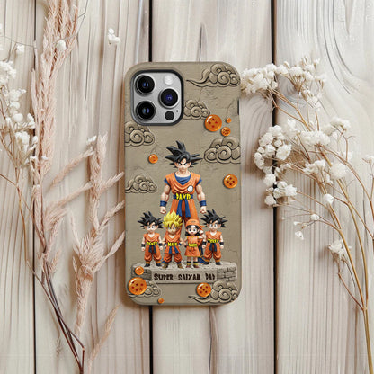 Strong Papa - Personalized Seven Balls Full Print Phone Case
