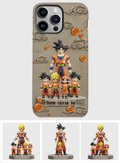 Strong Papa - Personalized Seven Balls Full Print Phone Case