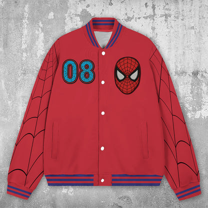 Spider Movie - Personalized Kid Varsity Jacket