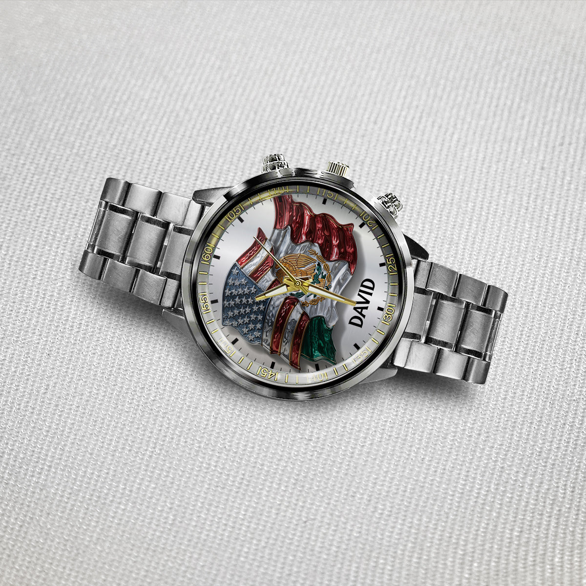 My Roots, My Timepiece - Personalized Expats Hand Watch