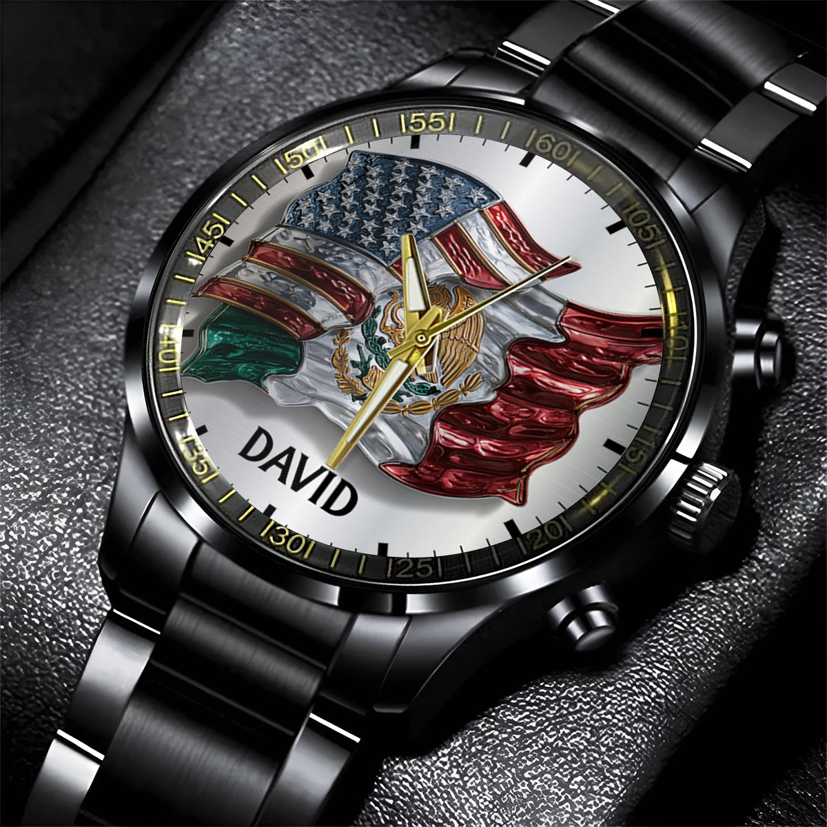My Roots, My Timepiece - Personalized Expats Hand Watch