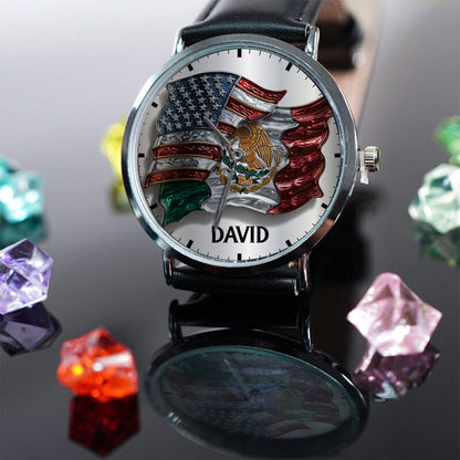 My Roots, My Timepiece - Personalized Expats Hand Watch