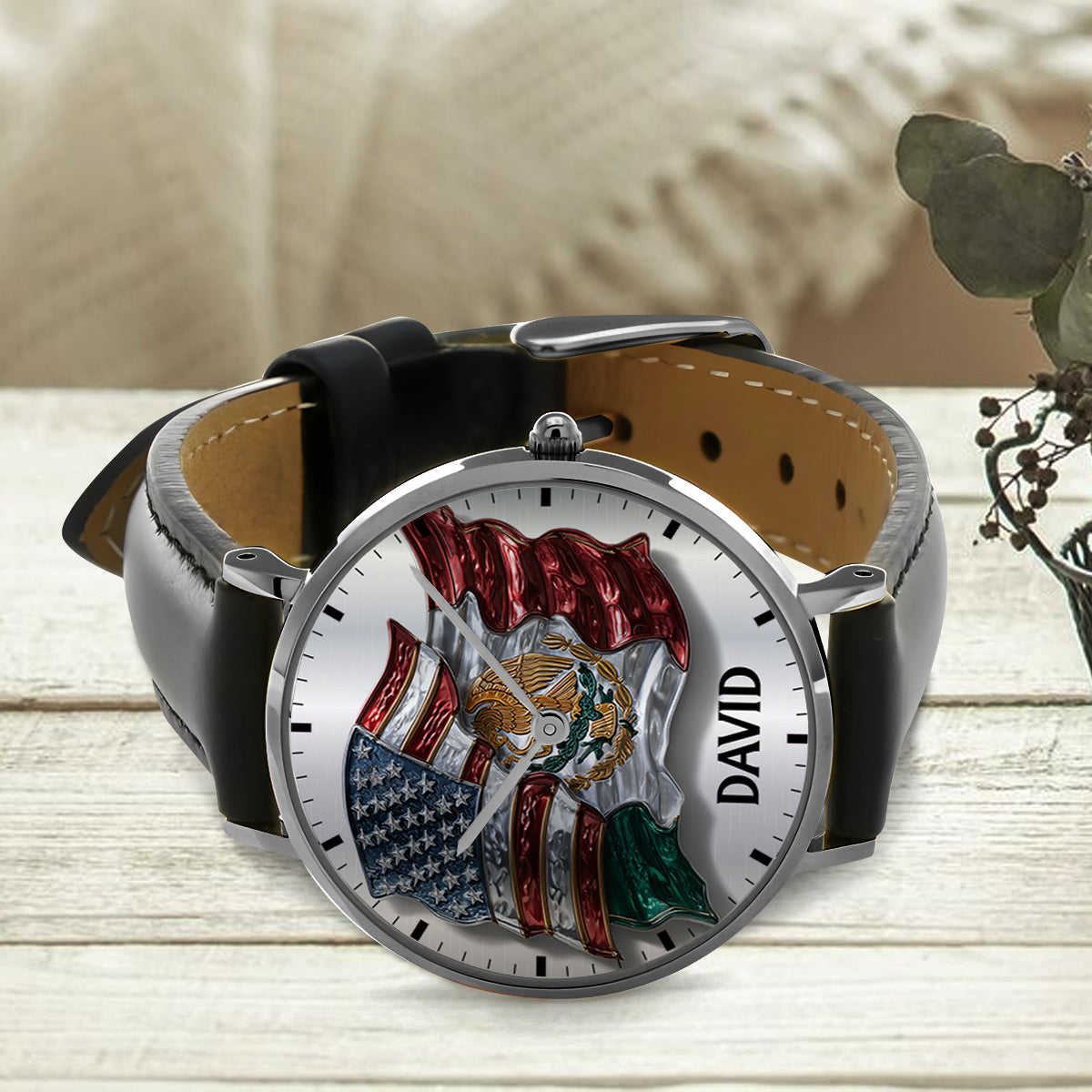 My Roots, My Timepiece - Personalized Expats Hand Watch