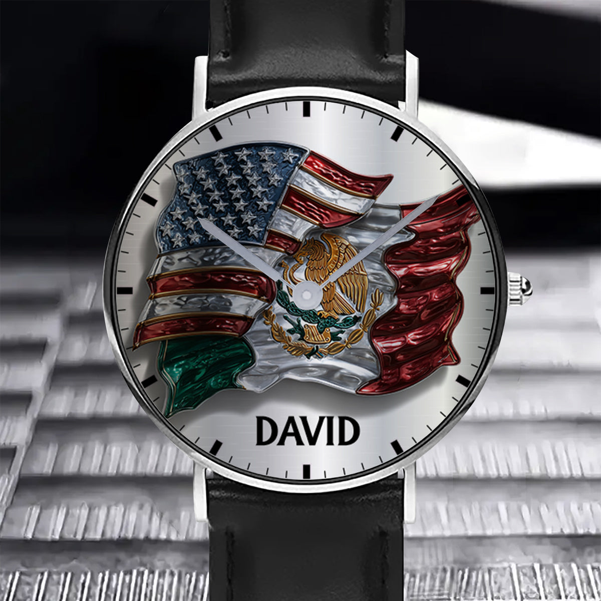 My Roots, My Timepiece - Personalized Expats Hand Watch
