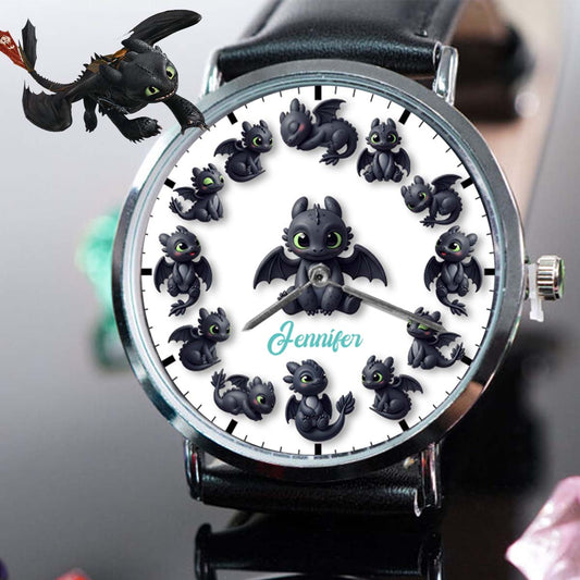 Adorable Dragon - Personalized Mouse Hand Watch