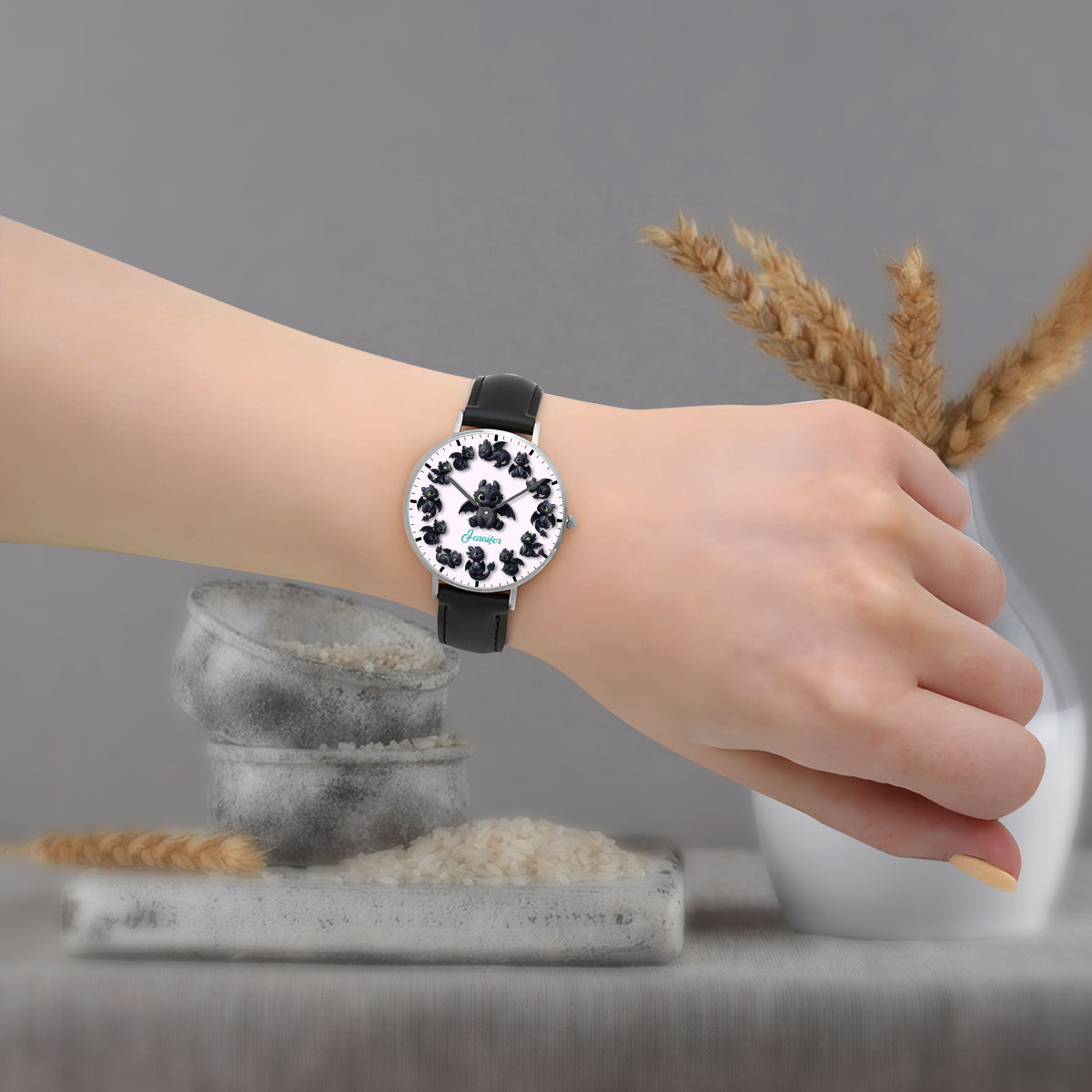 Adorable Dragon - Personalized Mouse Hand Watch