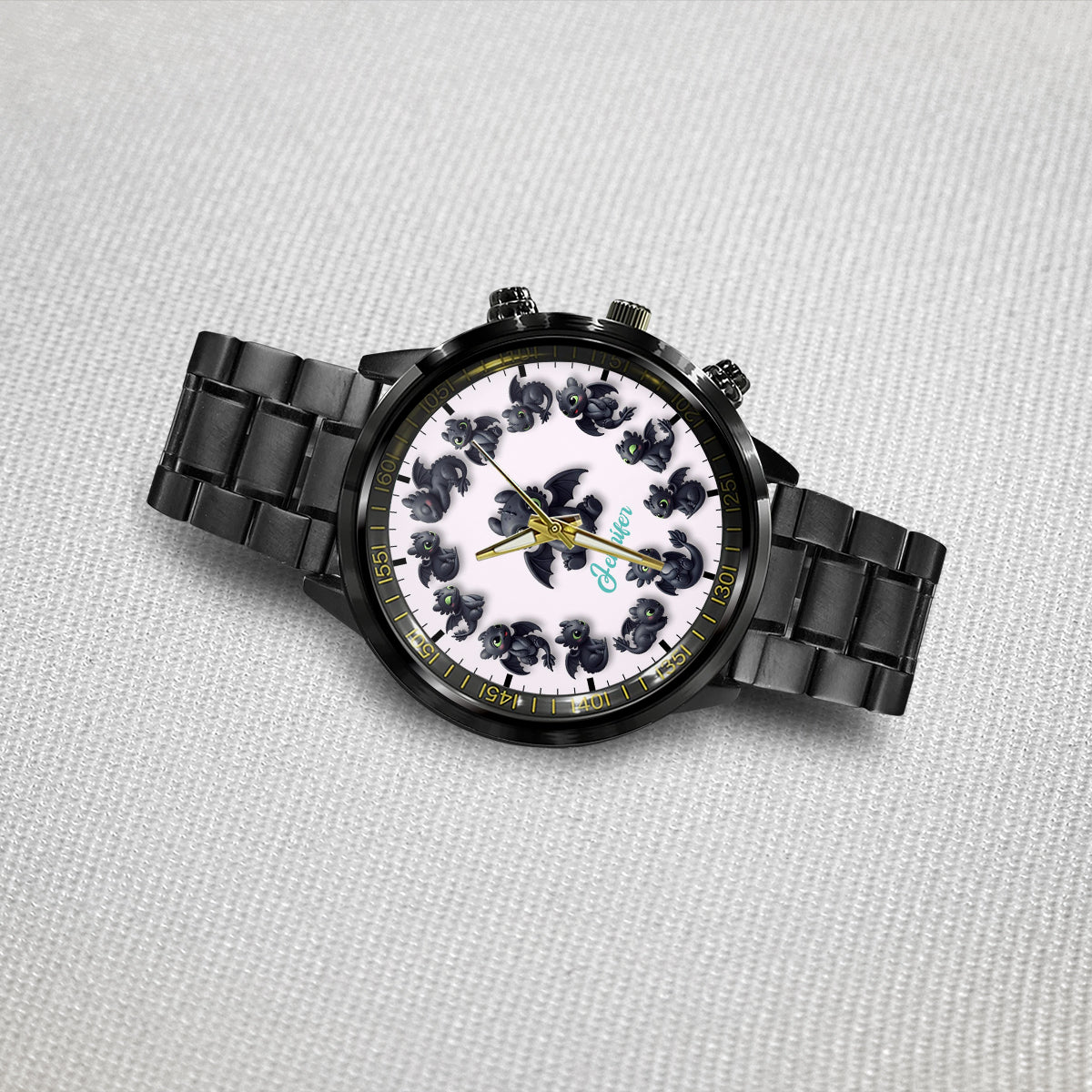 Adorable Dragon - Personalized Mouse Hand Watch