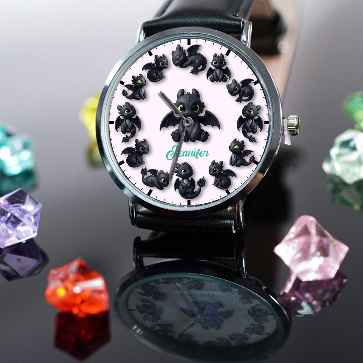 Adorable Dragon - Personalized Mouse Hand Watch