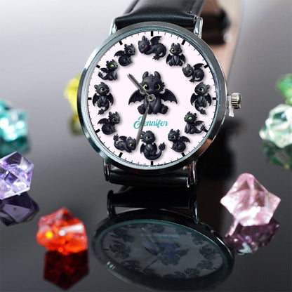 Adorable Dragon - Personalized Mouse Hand Watch
