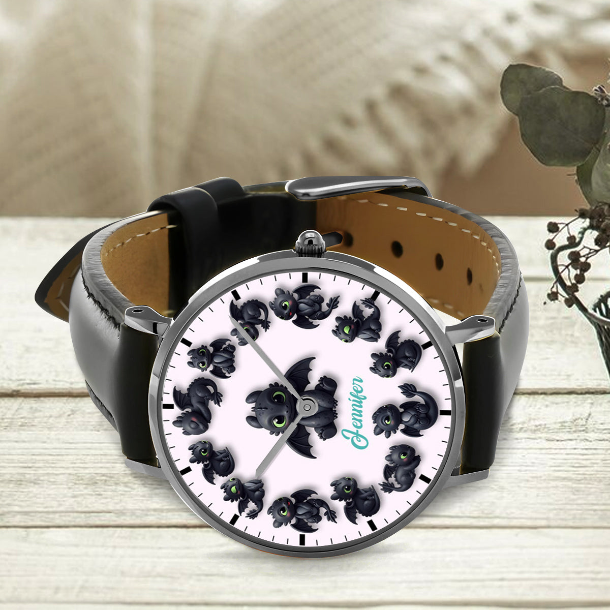 Adorable Dragon - Personalized Mouse Hand Watch