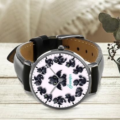 Adorable Dragon - Personalized Mouse Hand Watch