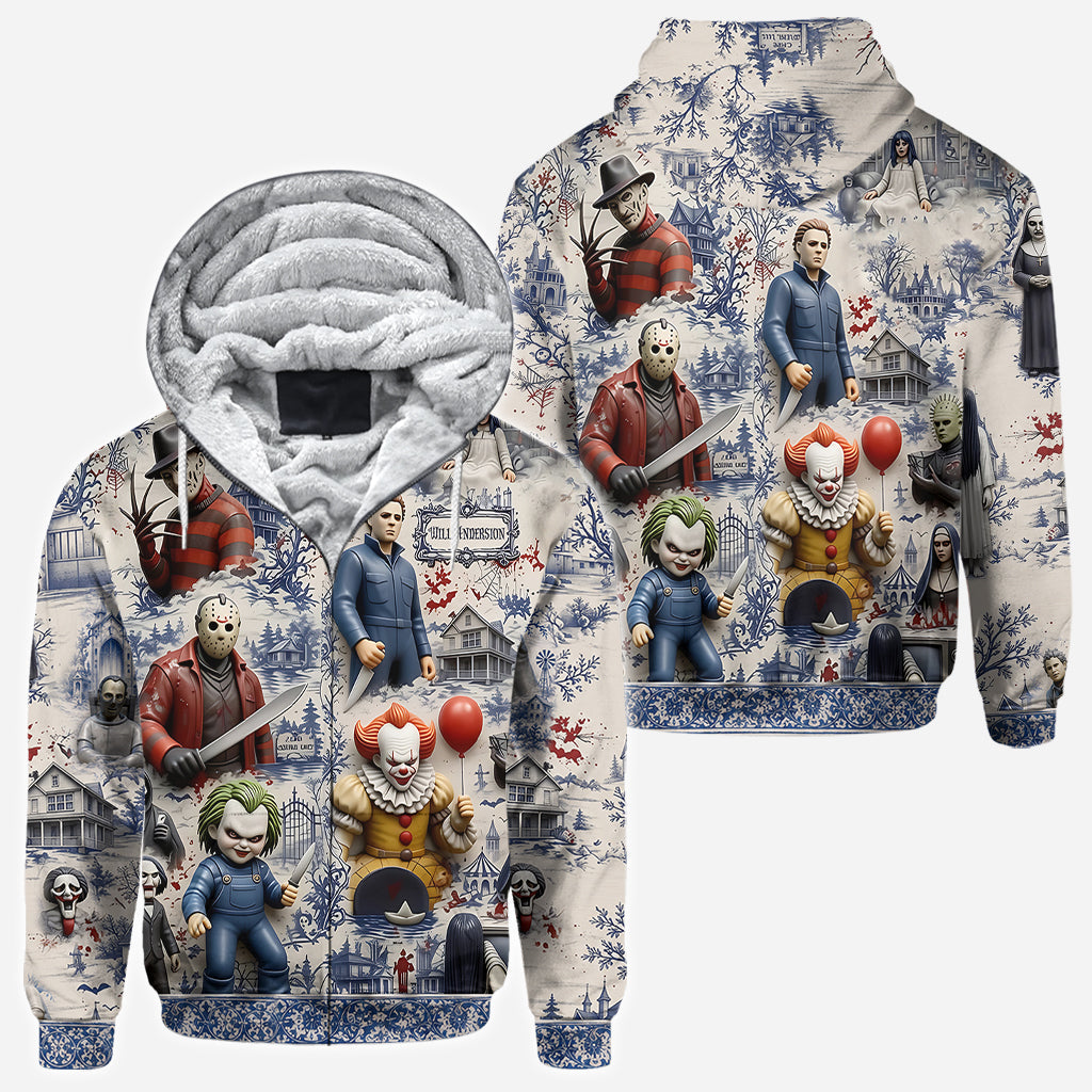 Horror Fan - Personalized Horror Character All Over Shirt