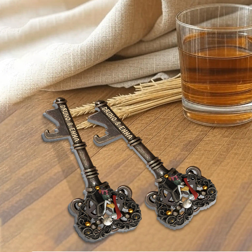 Till Death Do Us Part - Personalized Nightmare Bottle Opener