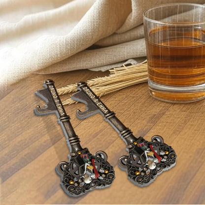 Till Death Do Us Part - Personalized Nightmare Bottle Opener