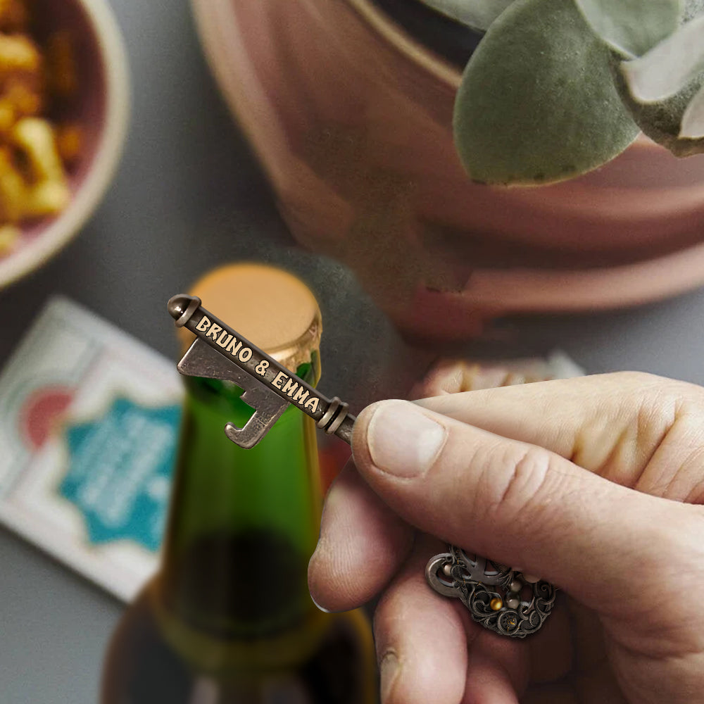Till Death Do Us Part - Personalized Nightmare Bottle Opener