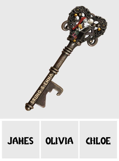 Till Death Do Us Part - Personalized Nightmare Bottle Opener
