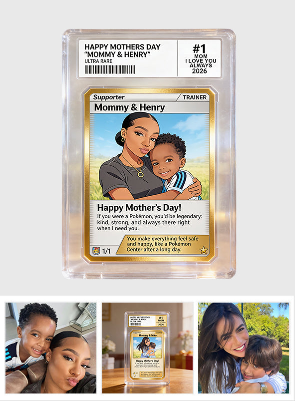 Super No1 Mom - Personalized Monster Trainer Custom Shaped Acrylic Plaque