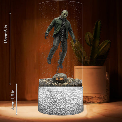 Horror Movies Scenes - Personalized Horror Character Shaped Plaque Light Base