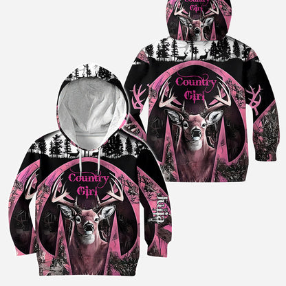 Country Girl - Personalized Hunting Hoodie and Leggings