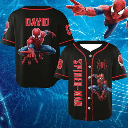 Super Kids - Personalized Kid Baseball Jersey