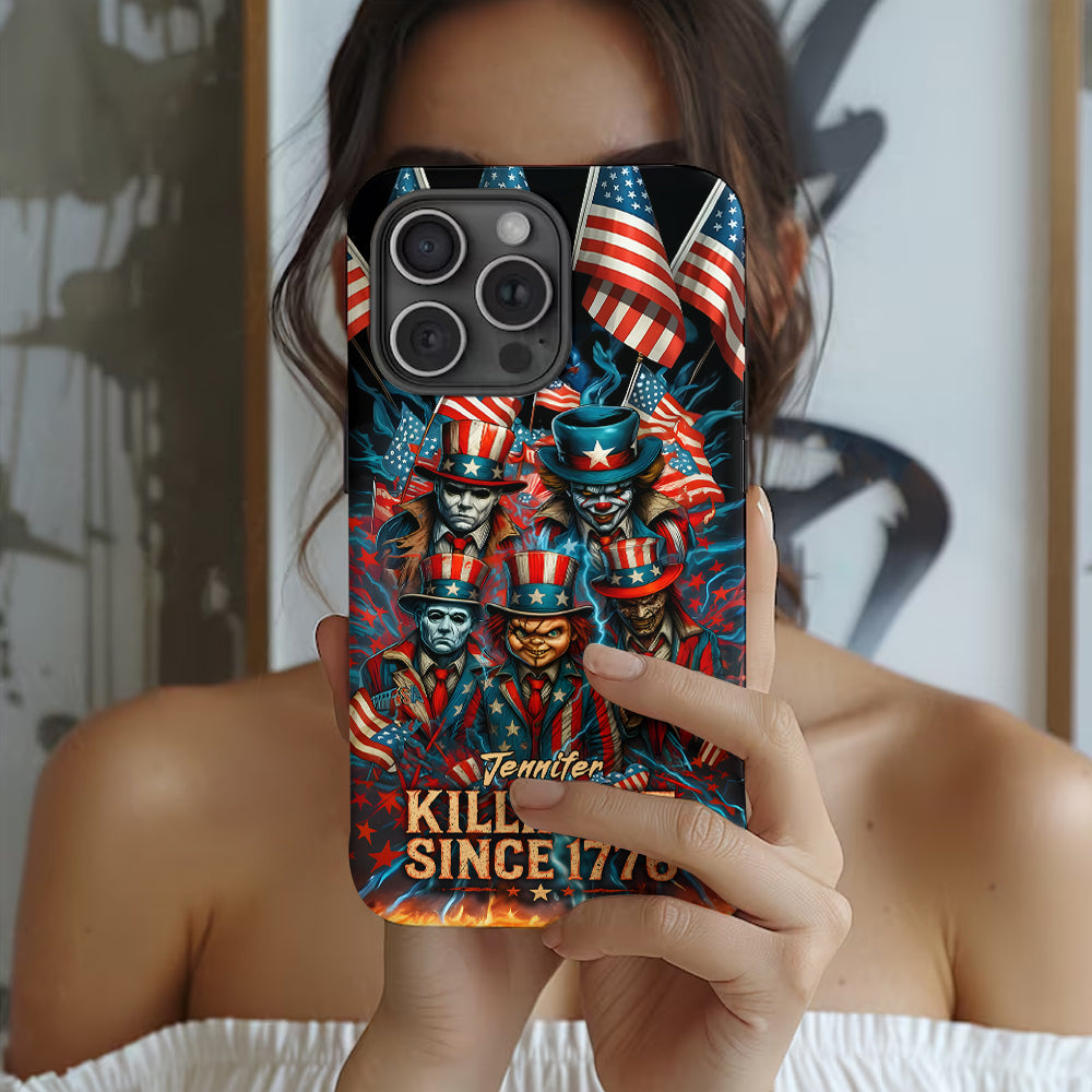 Killing It Since 1776 - Personalized Full Print Phone Case