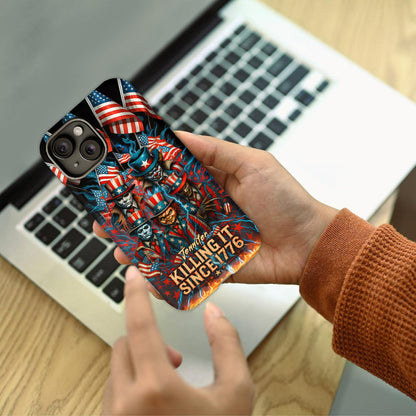 Killing It Since 1776 - Personalized Full Print Phone Case