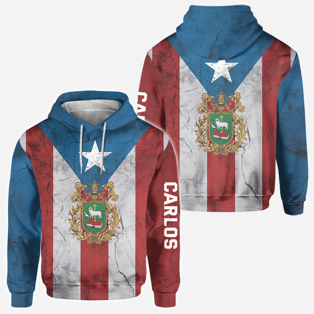 Puerto Rico Pride - Personalized Expats All Over Shirt