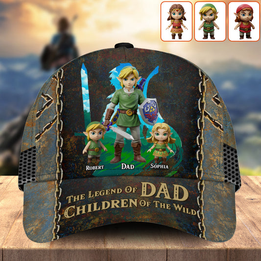 The Legend Dad - Personalized The Hero's Legend Classic Cap