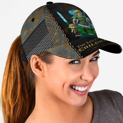 The Legend Dad - Personalized The Hero's Legend Classic Cap