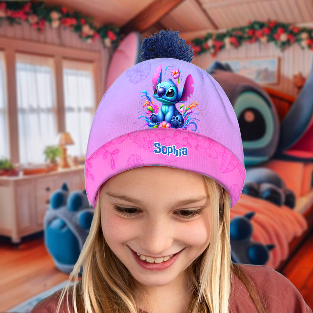 Colorful Ohana - Personalized Ohana Beanie Hat