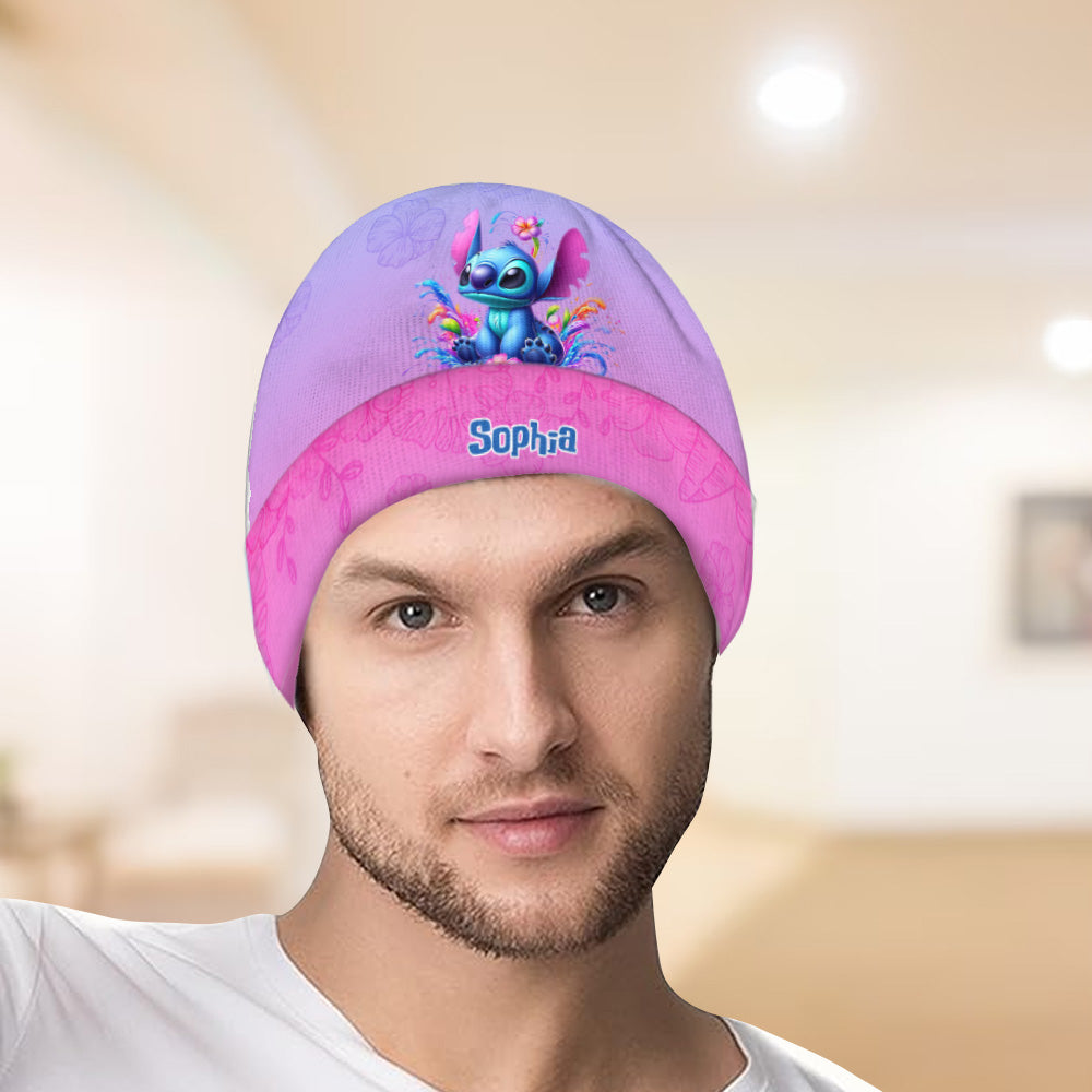 Colorful Ohana - Personalized Ohana Beanie Hat