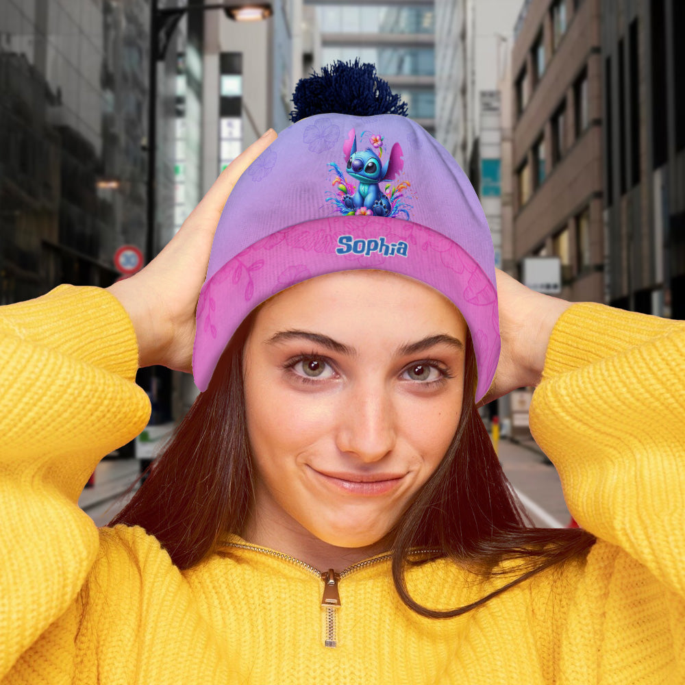 Colorful Ohana - Personalized Ohana Beanie Hat