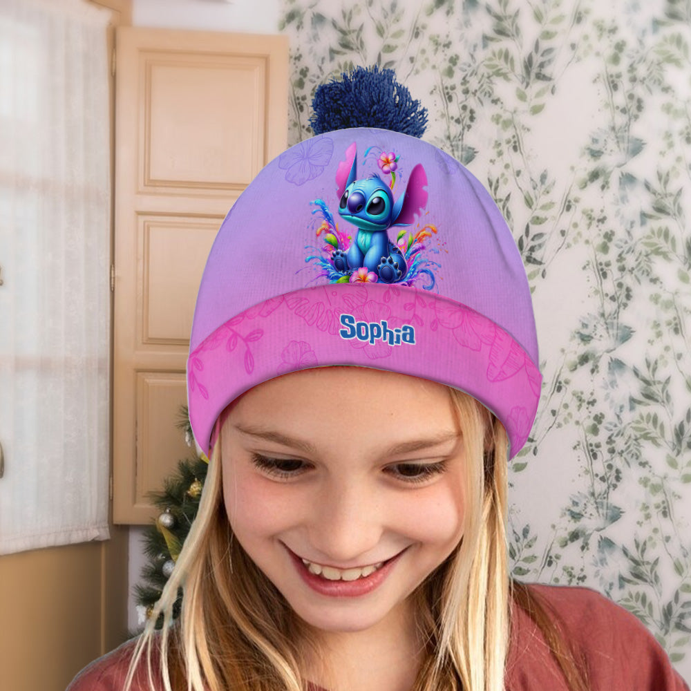 Colorful Ohana - Personalized Ohana Beanie Hat