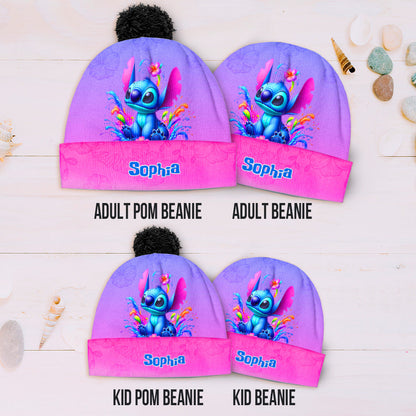 Colorful Ohana - Personalized Ohana Beanie Hat