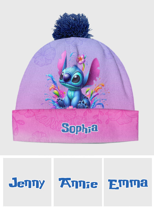 Colorful Ohana - Personalized Ohana Beanie Hat
