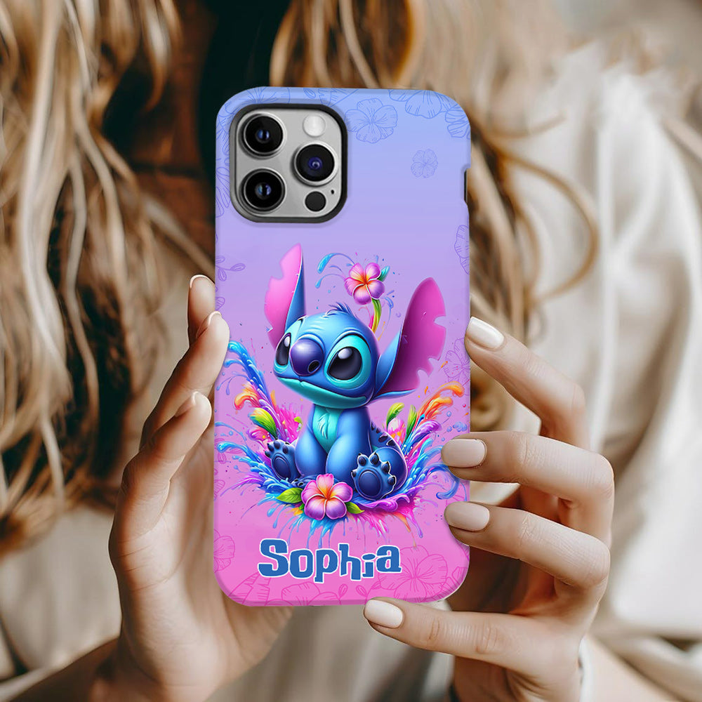 Colorful Ohana - Personalized Ohana Full Print Phone Case