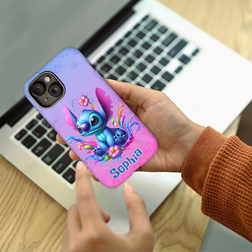 Colorful Ohana - Personalized Ohana Full Print Phone Case