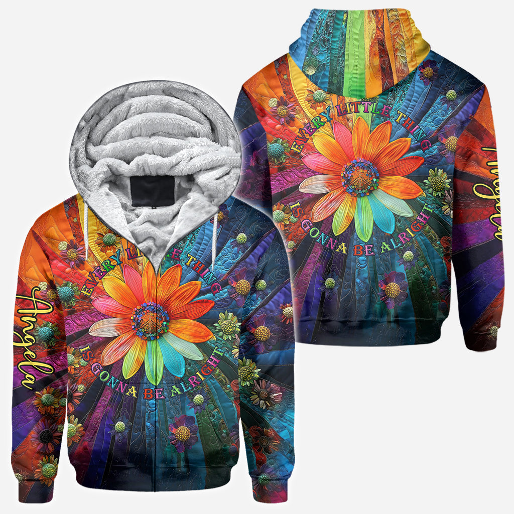 Hippie Soul - Personalized Hippie All Over Shirt