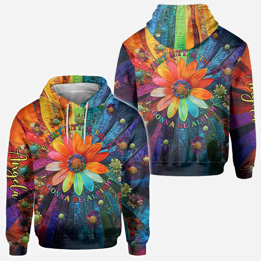 Hippie Soul - Personalized Hippie All Over Shirt
