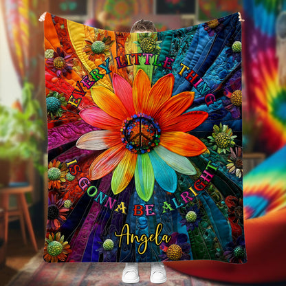 Hippie Soul - Personalized Hippie Blanket