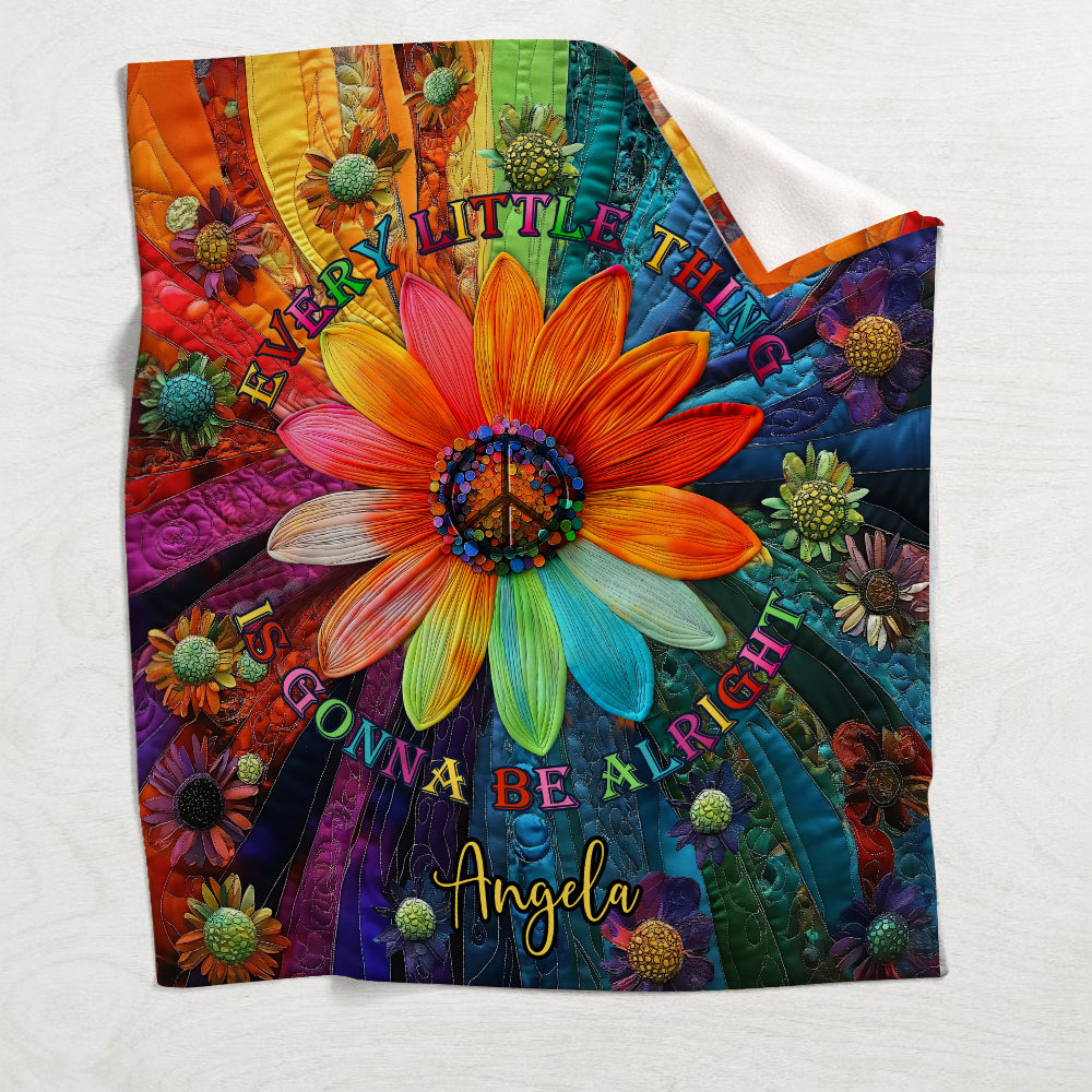 Hippie Soul - Personalized Hippie Blanket